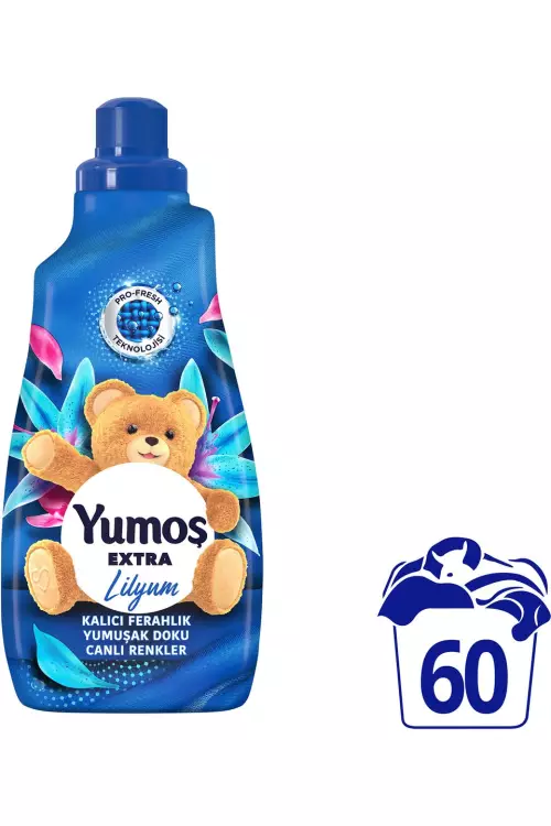 Yumoş Extra Konsantre Çamaşır Yumuşatıcı Lilyum 1440 ml 60 Yıkama