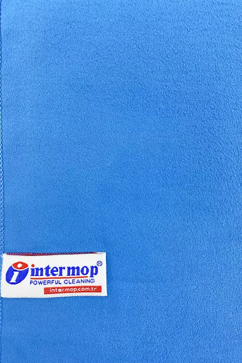 Intermop Mikrofiber Hassas Yüzey Tem. Bezi Mavi (250 Adet)