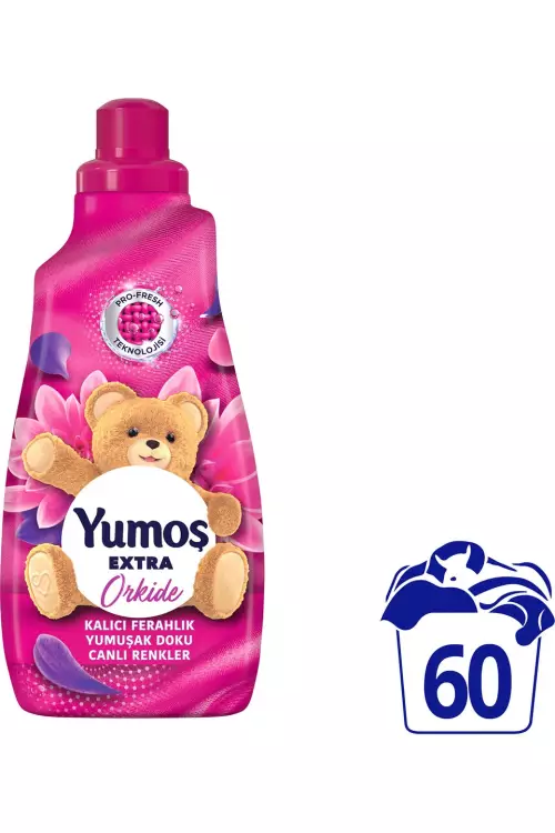 Yumoş Extra Konsantre Çamaşır Yumuşatıcı Orkide 1440 ml 60 Yıkama