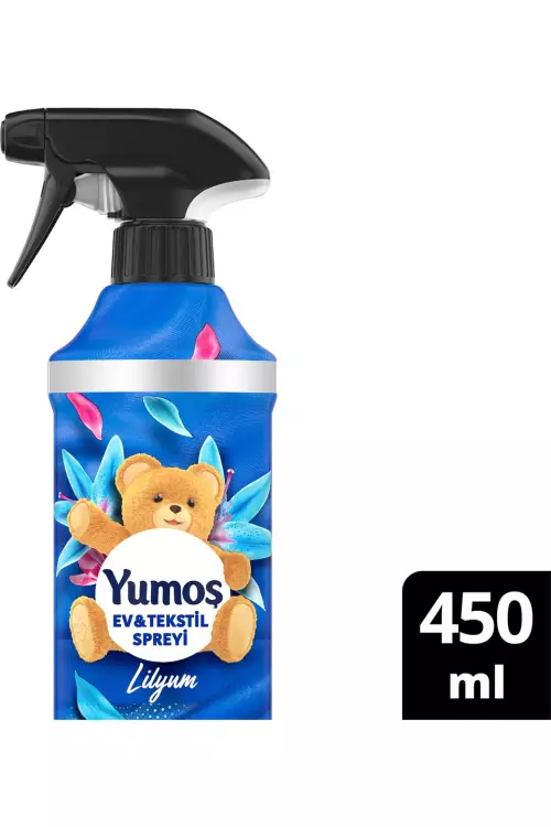 Yumoş Ev ve Tekstil Spreyi Lilyum Yıkanması Zor Eşyalar İçin 450 ml