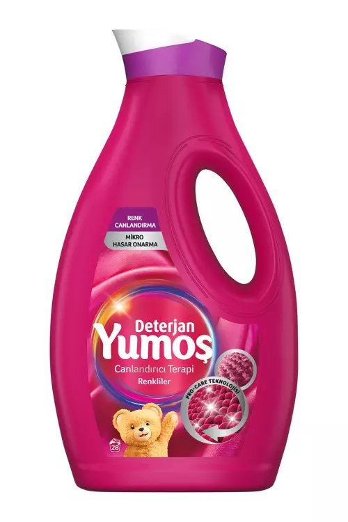 Yumoş Sıvı Deterjan Renkliler İçin Canlandırıcı Bakım 1690 ml