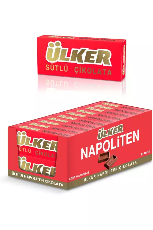 Ülker Napoliten Çikolata 33Gr x 20 Adet