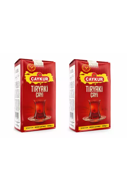 Çaykur Tiryaki 1 Kg Dökme Çay 2 Adet