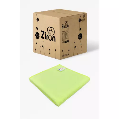 Ziron Mikrofiber Kalın Dokulu Tem. Bezi Sarı (250 Adet)