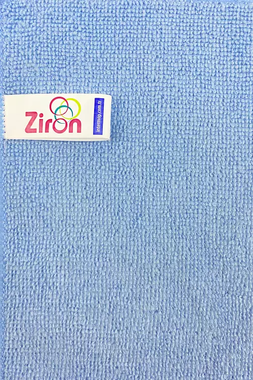 Ziron Mikrofiber Kalın Dokulu Tem. Bezi Mavi (250 Adet)