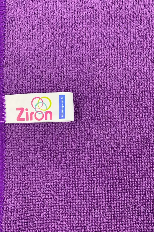 Ziron Mikrofiber Kalın Dokulu Tem. Bezi Mor 40x40cm